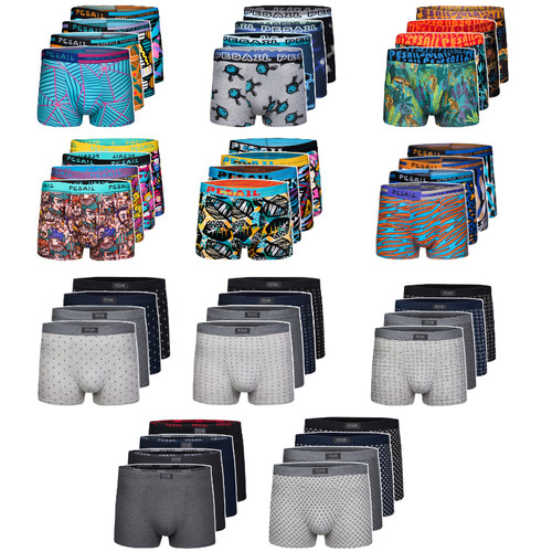 4er pack boxershorts - boxershorts, bunte