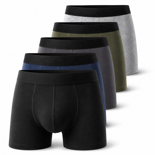 Herren boxershorts baumwolle - 5,