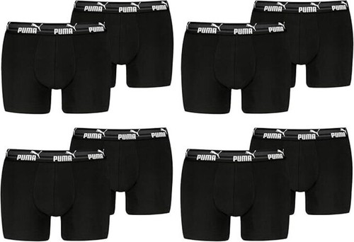 Puma boxershorts schwarz basic - schwarz,
