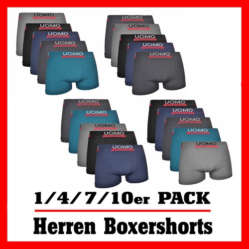 10er herren boxershorts - 1/4/7/10er,
