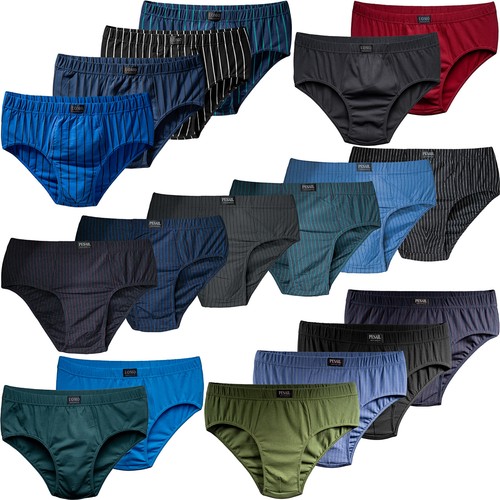 10er pack herren slips briefs - pack,